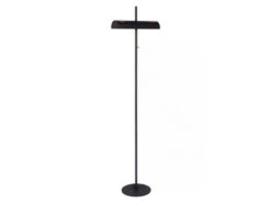 Vloerlamp GLENDALE - Zwart Zwart