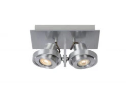 Spot LANDA II 2x - Aluminium Zilver