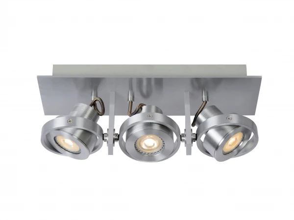 Spot LANDA II 3x - Aluminium Zilver