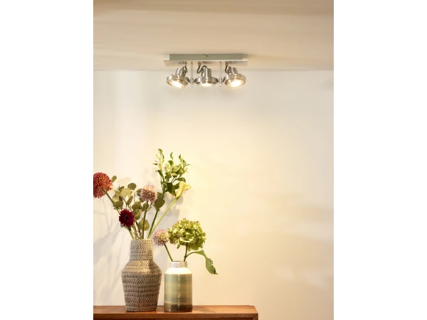 Spot LANDA II 3x - Aluminium Zilver - Afbeelding 2