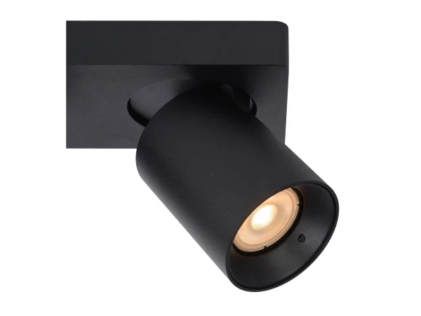 Plafondspot NIGEL 2x - Zwart Zwart - Afbeelding 4