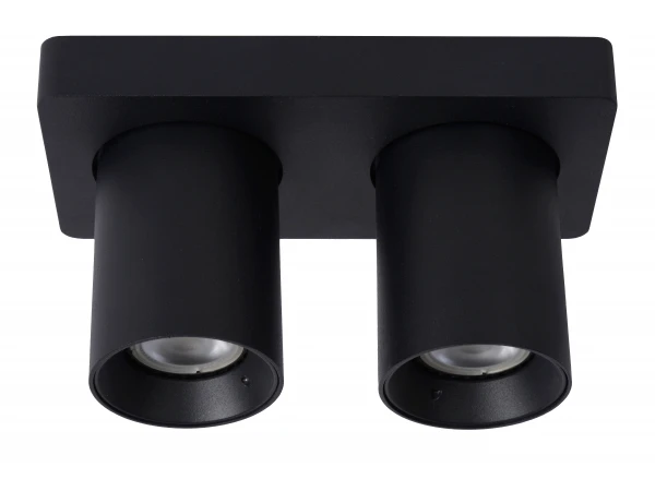 Plafondspot NIGEL 2x - Zwart Zwart - Afbeelding 3
