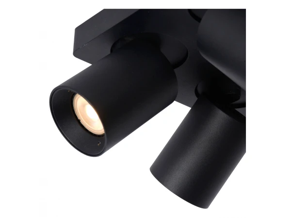 Plafondspot NIGEL 4x - Zwart Zwart - Afbeelding 4