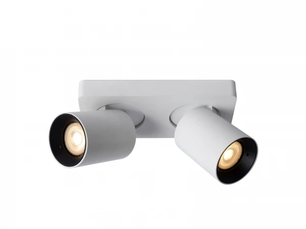 Plafondspot NIGEL 2x - Wit Wit