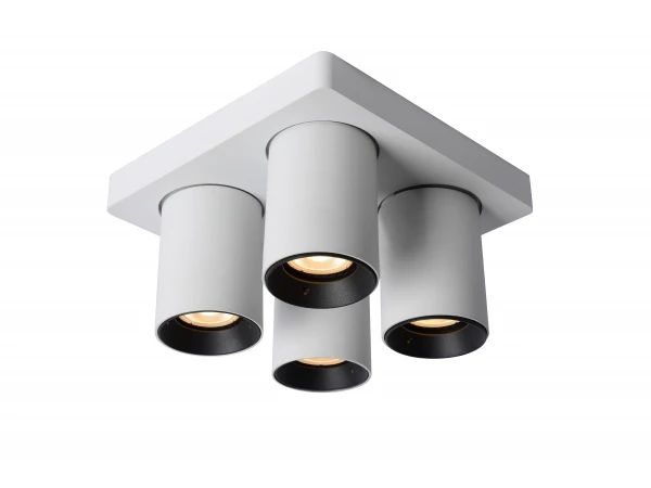 Plafondspot NIGEL 4x - Wit Wit - Afbeelding 6