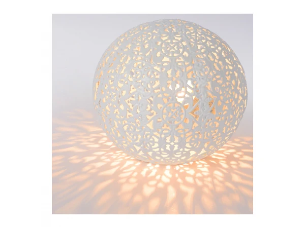 Tafellamp PAOLO - Wit Wit - Afbeelding 3