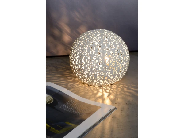 Tafellamp PAOLO - Wit Wit - Afbeelding 2