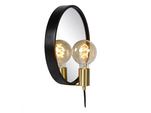 Wandlamp REFLEX - Zwart Zwart - Afbeelding 3