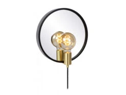 Wandlamp REFLEX - Zwart Zwart