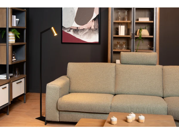 Vloerlamp SYBIL - Zwart/messing Zwart - Afbeelding 3