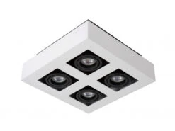 Spot XIRAX 4 Spots - Wit/zwart Wit