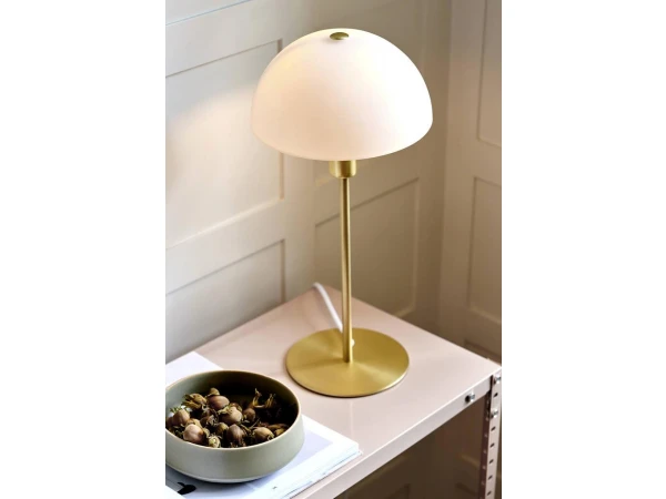 Nordlux Tafellamp ELLEN 20 - Messing/opaal Goud - Afbeelding 2