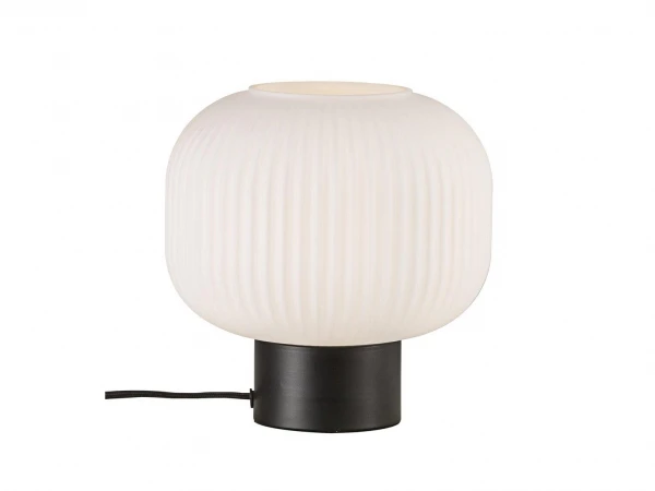 Nordlux Tafellamp MILFORD - Opaal Wit/zwart Wit