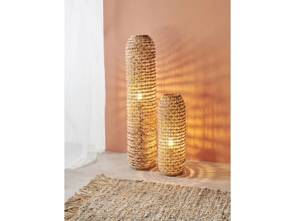 Vloerlamp ROTA Klein - Naturel Hout