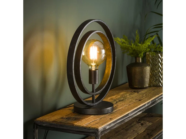 Tafellamp TURN - Charcoal Zwart - Afbeelding 4
