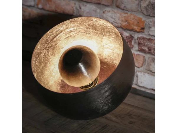 Tafellamp BASKET - Zwart Nikkel Zwart - Afbeelding 3