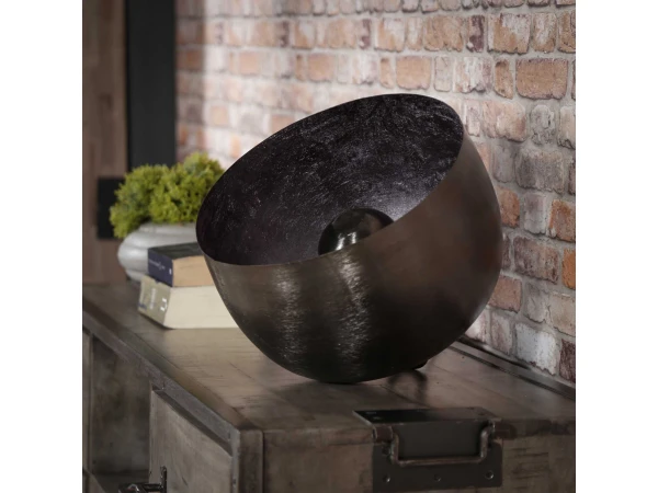 Tafellamp BASKET L - Zwart Nikkel Zwart - Afbeelding 2