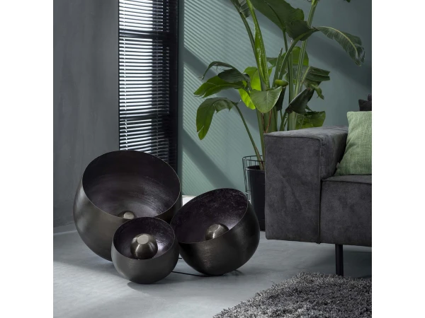 Tafellamp BASKET L - Zwart Nikkel Zwart - Afbeelding 7