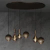 Hanglamp GERACE - Platinum Brons