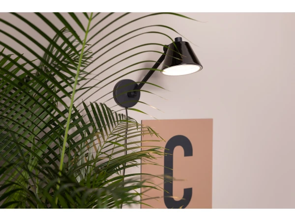 Zuiver Wandlamp LUB - Zwart Zwart - Afbeelding 2