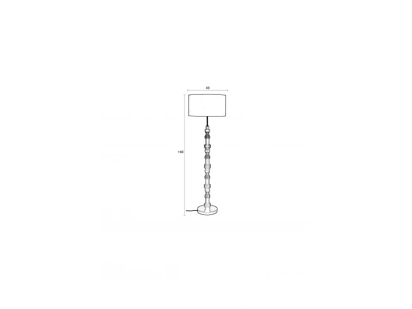 Zuiver Vloerlamp TOTEM - Zwart Zwart - Afbeelding 8